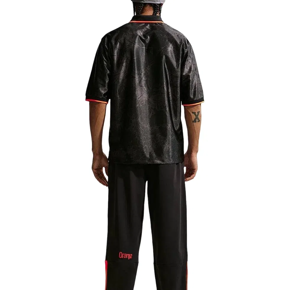 Мужская футболка Dri-FIT с принтом Nike Netherlands Energy, черный — фото 4
