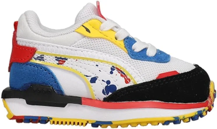 Детские кроссовки для мальчиков City Rider Splash PUMA, White
