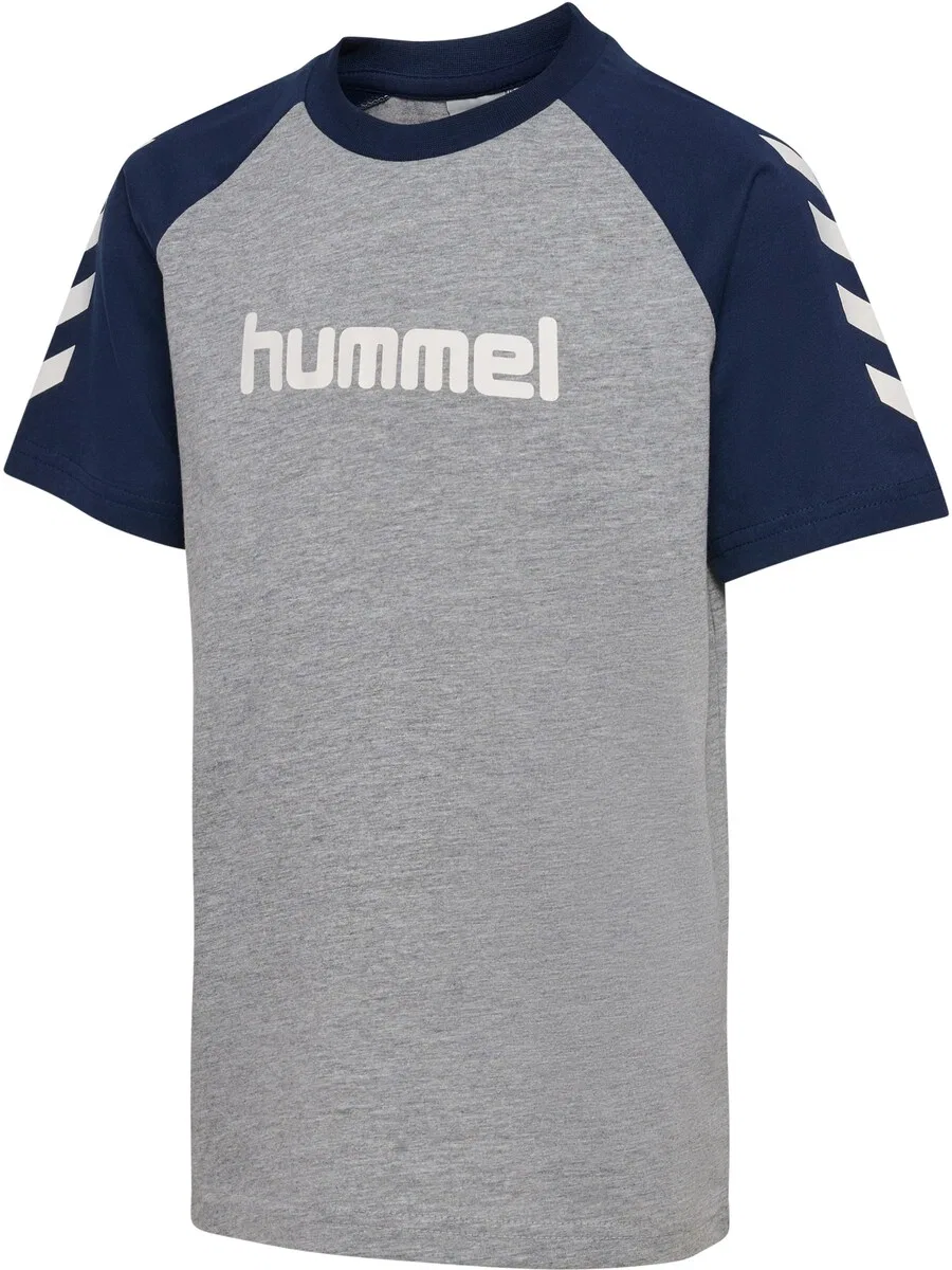 Футболка Hummel Performance темно-синего цвета — фото 3