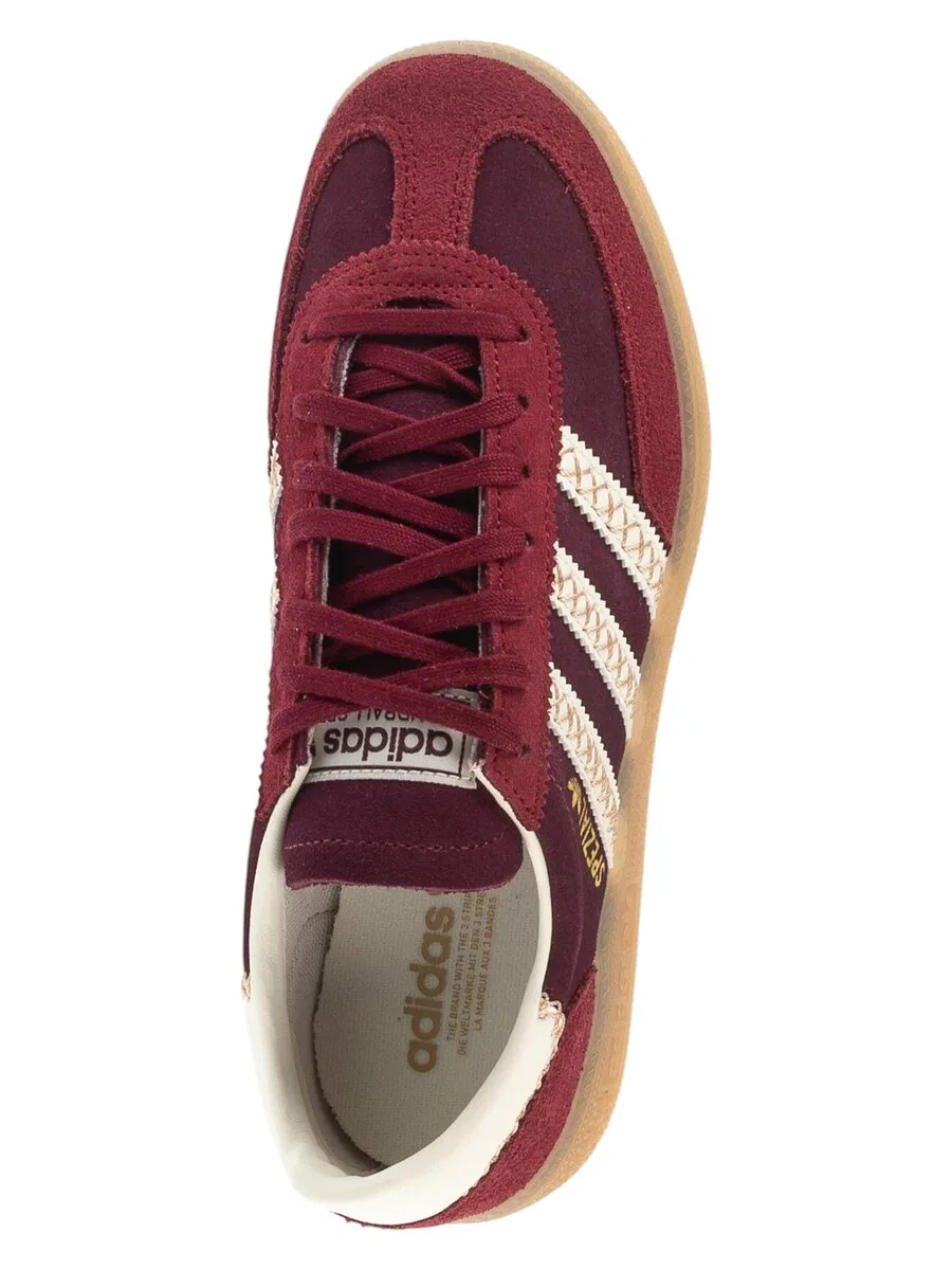 Кроссовки ADIDAS ORIGINALS темно-красного цвета — фото 4