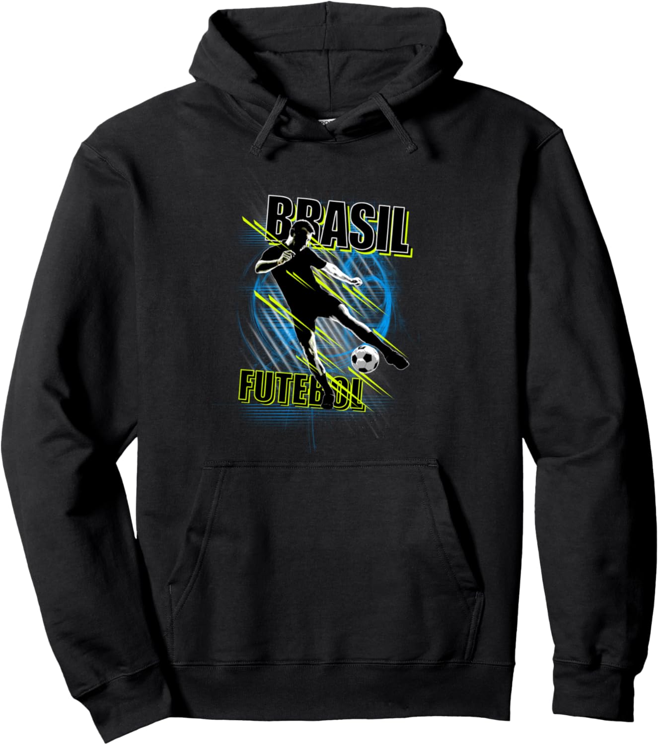 

Модная толстовка Brasil Hyper Kick, черная Trendy Apparel