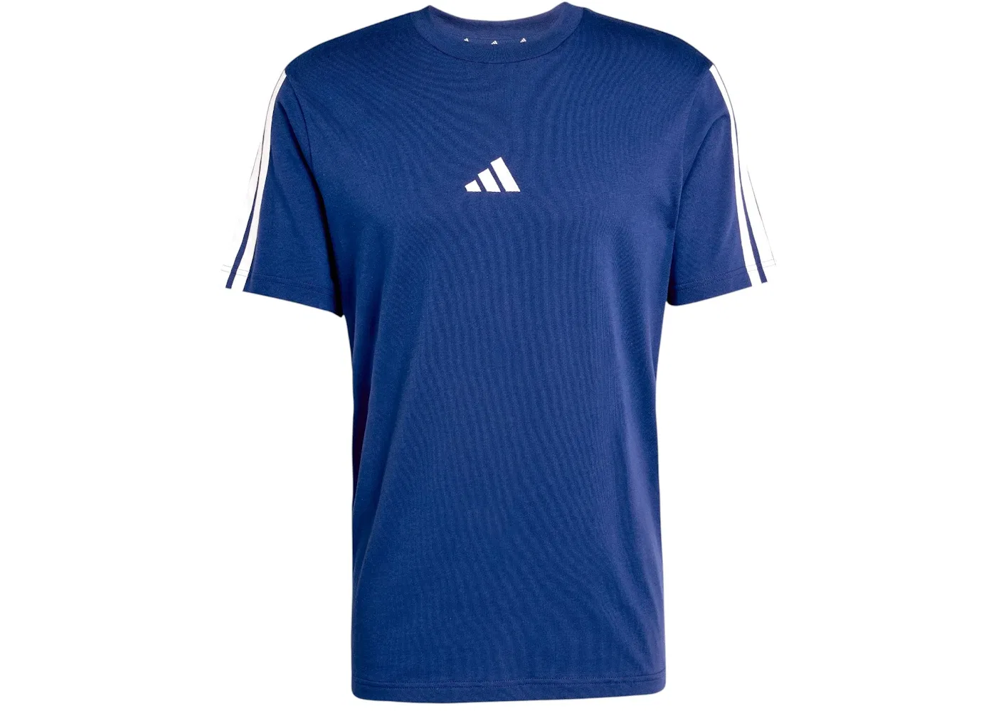 Мужская футболка с длинным рукавом Adidas Essentials 3-Stripes, Dark Blue White