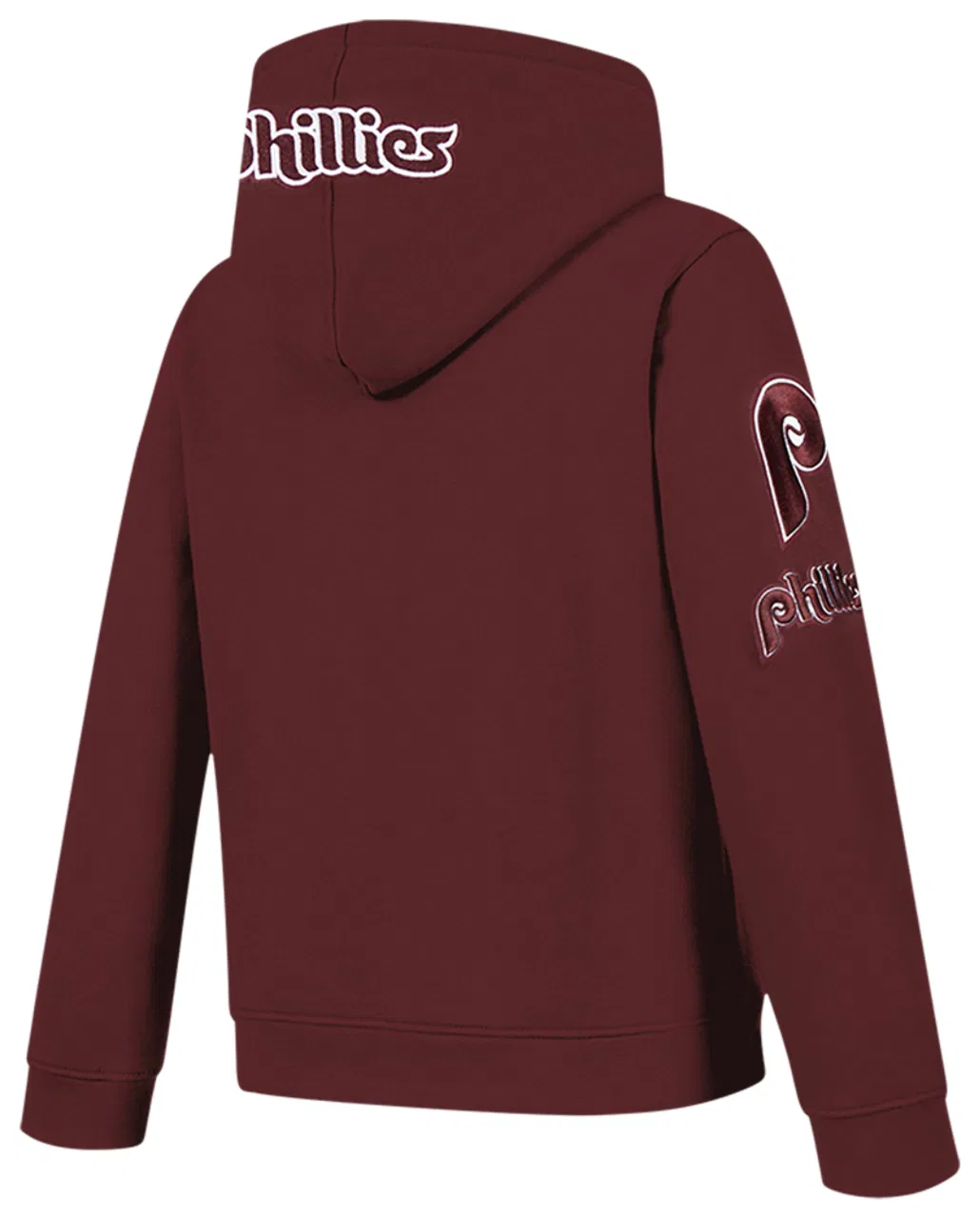 Худи для мальчиков Classic Flc Fz Philadelphia Phillies Pro Standard, цвет Wine — фото 4