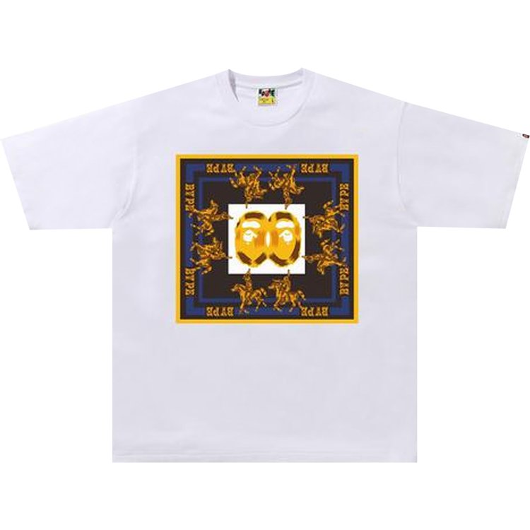 

Футболка BAPE Double Ape Head RLX Tee 'White', белый