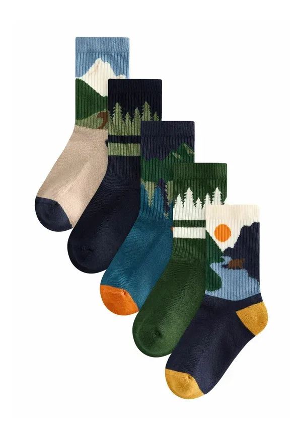 Носки дышащие Sport socks five pack Next, Multi, мультиколор