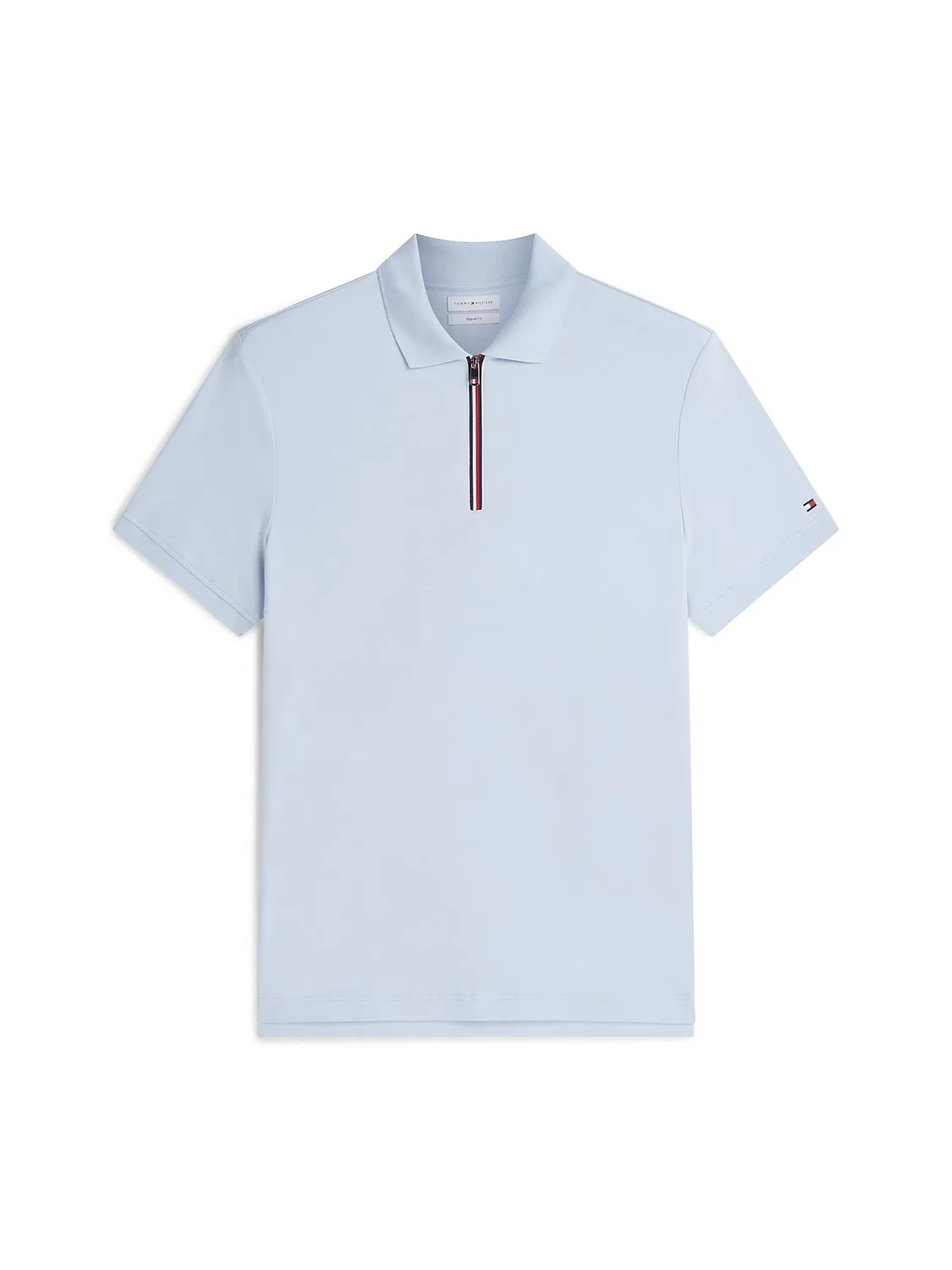Рубашка Tommy Hilfiger небесно-голубого цвета