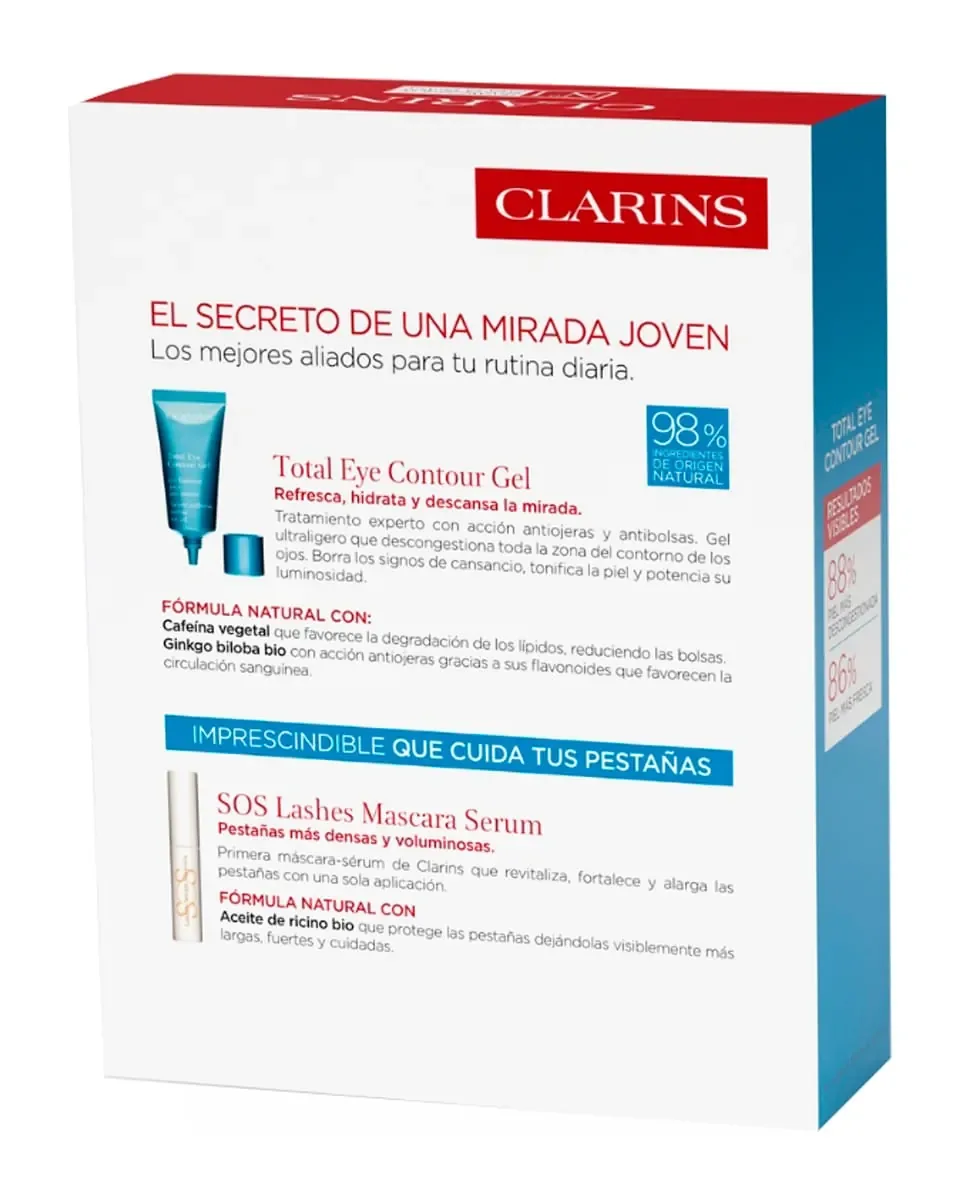 Подарочный набор Total Eye Blue Gel Clarins — фото 2