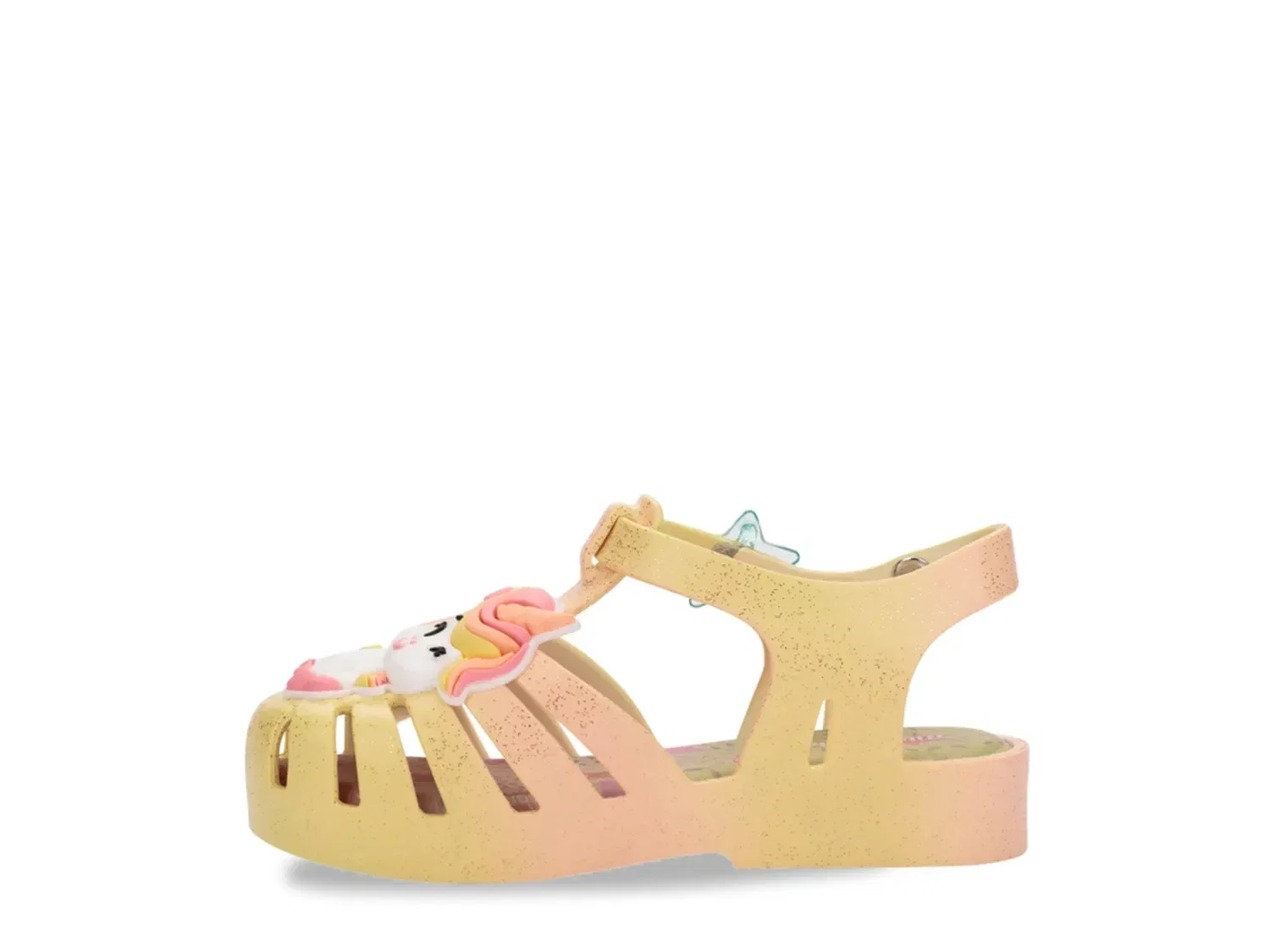 Сандалии Possession Unicorn Jelly Mini Melissa, желтый — фото 2