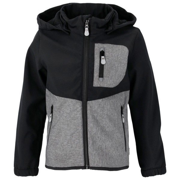 

Детская куртка Tarzan Softshell W-Pro 8000 - куртка Softshell Zig Zag, черный