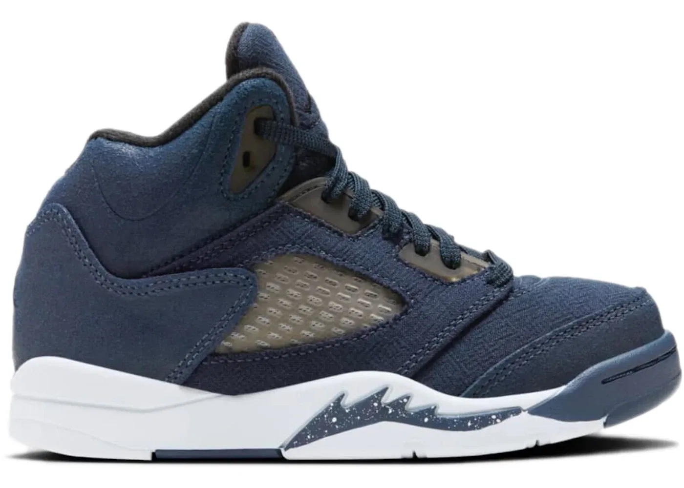 Детские кроссовки Lifestyle Jordan 5 Retro Georgetown, Midnight Navy/Black/Football Grey