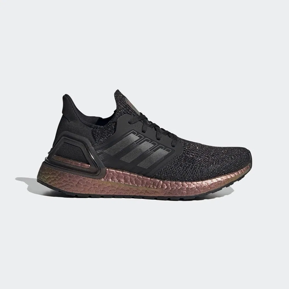 Детские кроссовки для бега Ultraboost 20 adidas, Black/Pink Gold — фото 2