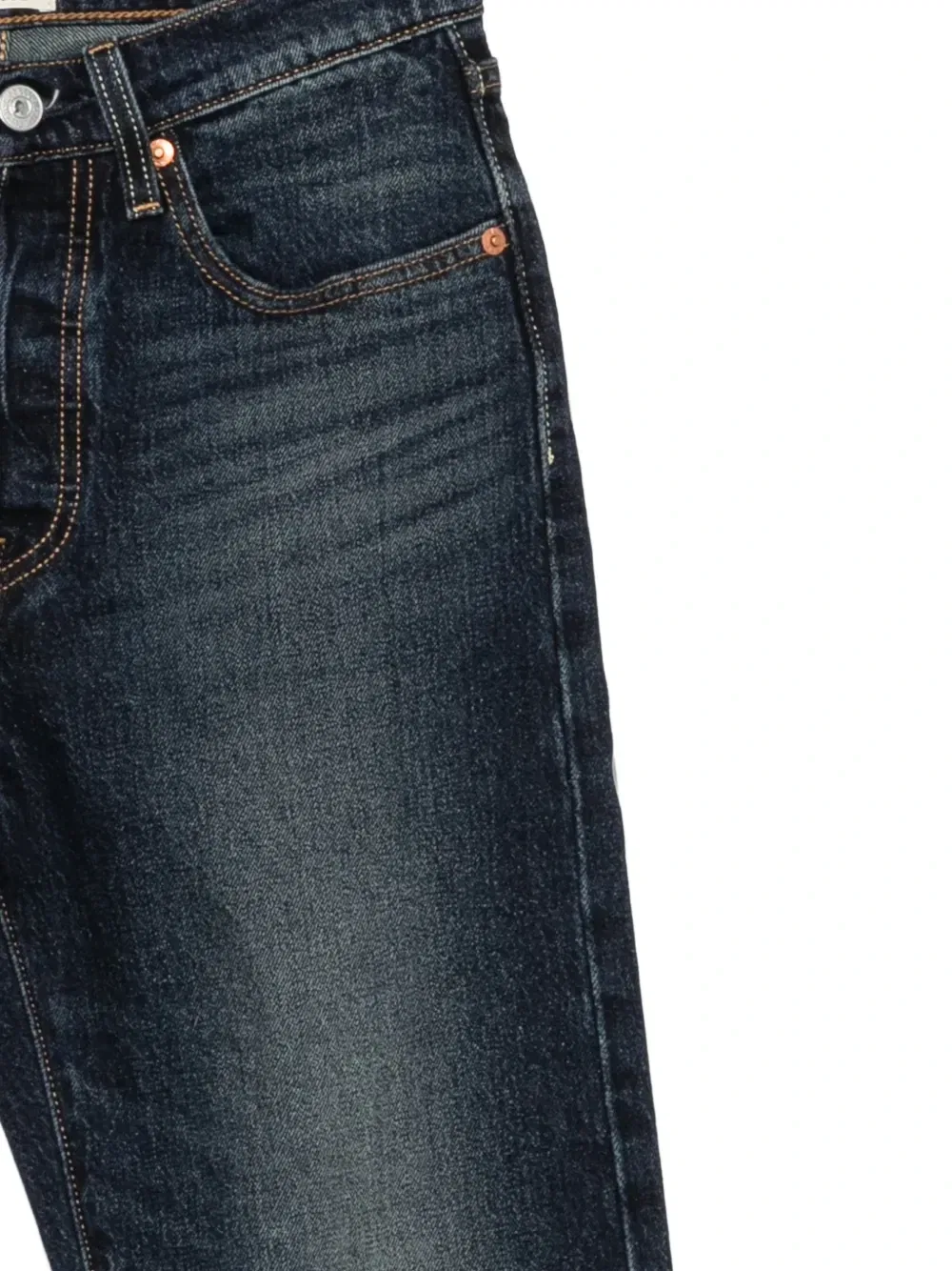 Укороченные джинсы 501-го образца Levi'S, синий — фото 3