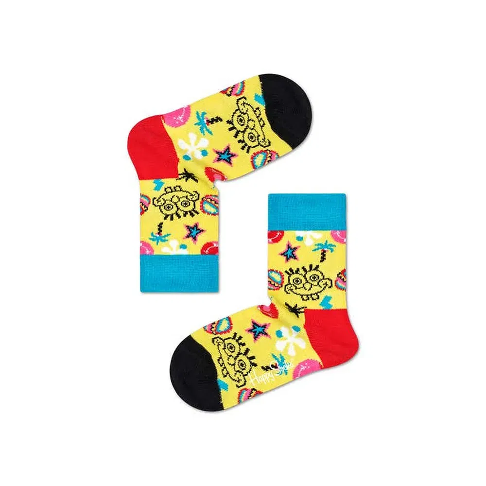 Носки Sponge Bob Smile Storm Happy Socks, желтый