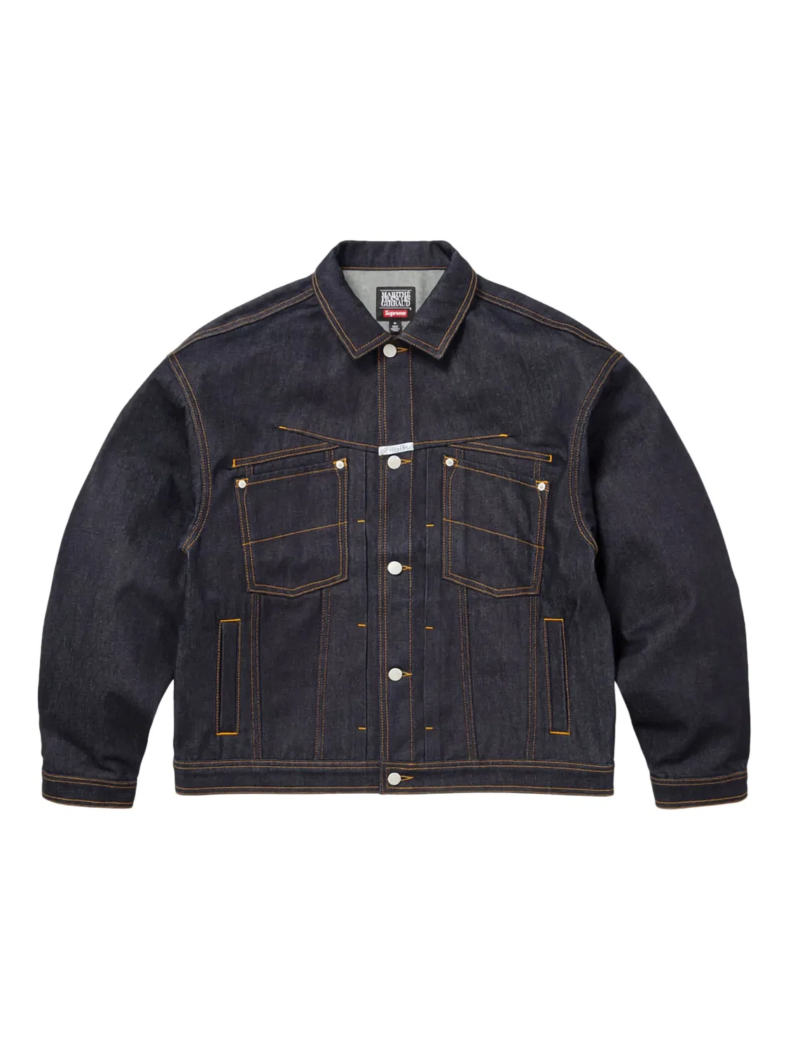 Куртка X-Seam из коллаборации с Marithé+François Girbaud Supreme, синий