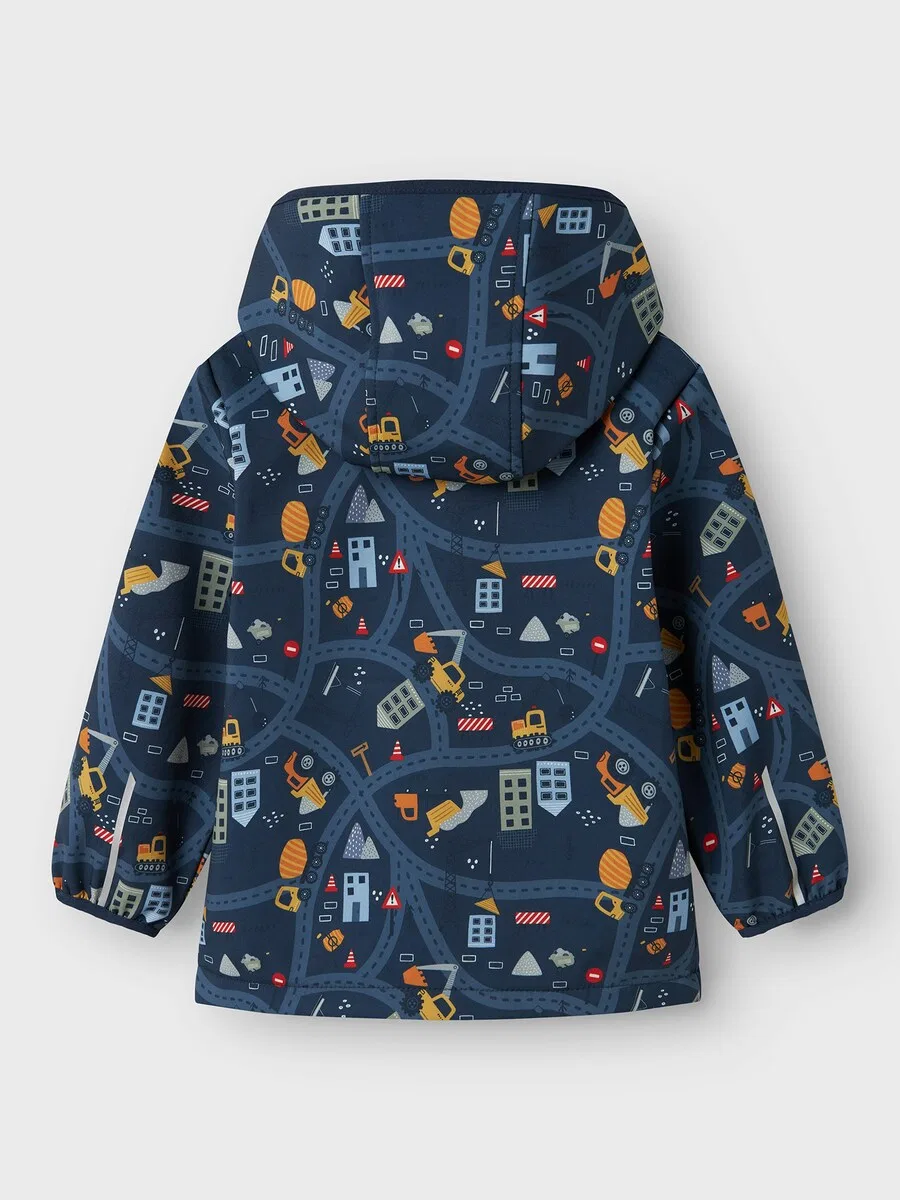 Куртка NAME IT Performance Jacket 'NMMMalta05' в цветах Night Blue и Light Blue — фото 2