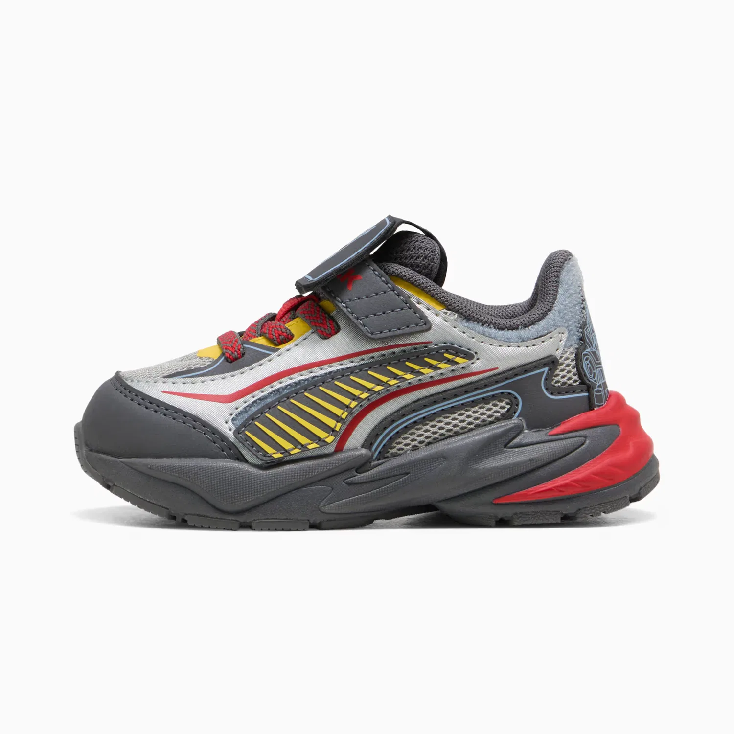Удобные кроссовки для малышей Puma X Transformers Rs Surge, Gray Echo-Moody Gray