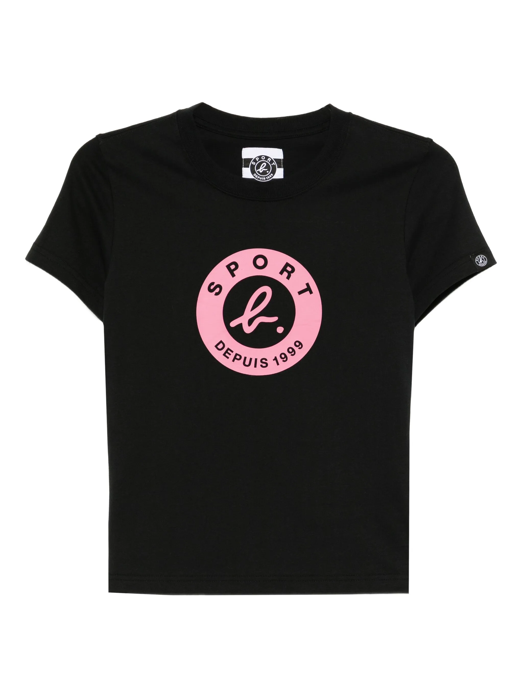 

Футболка с логотипом Sport B. By Agnès B., черный