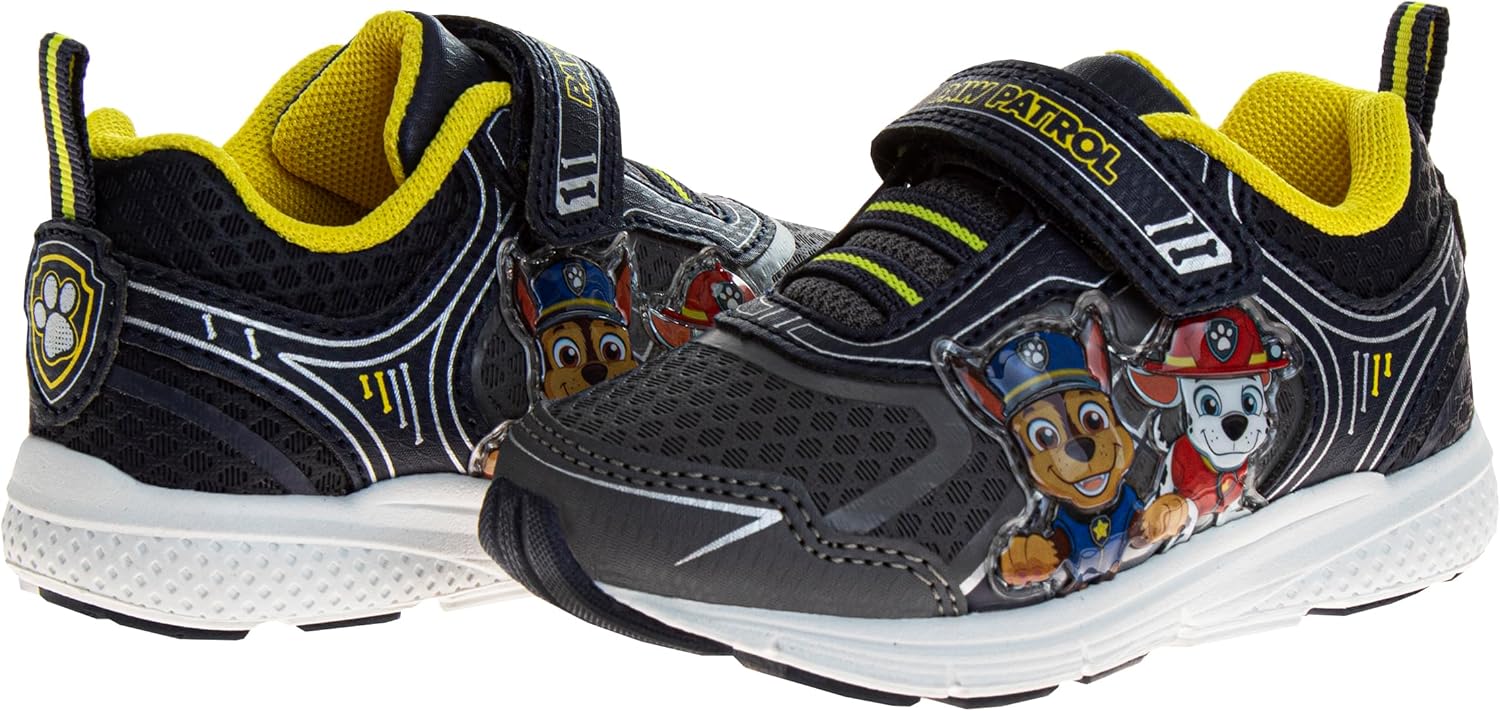 Кроссовки Nickelodeon Boys Paw Patrol (для малышей/маленьких детей), желтый/серый — фото 4