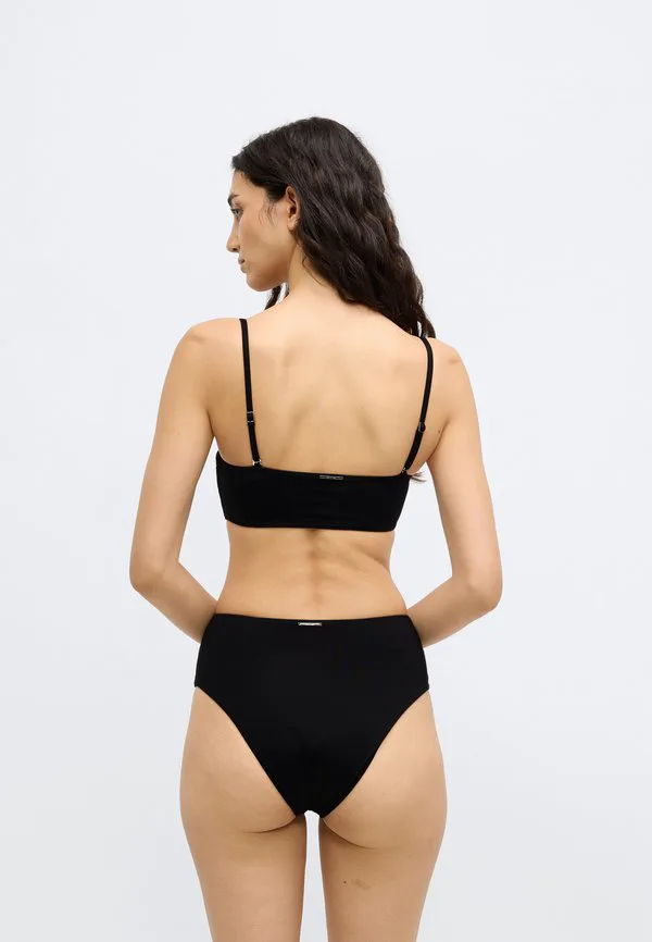 Плавки-Бикини с высокой талией Calvin Klein Swimwear, Black — фото 4