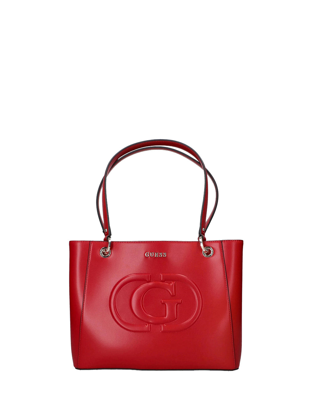

Красный женский шоппер Guess