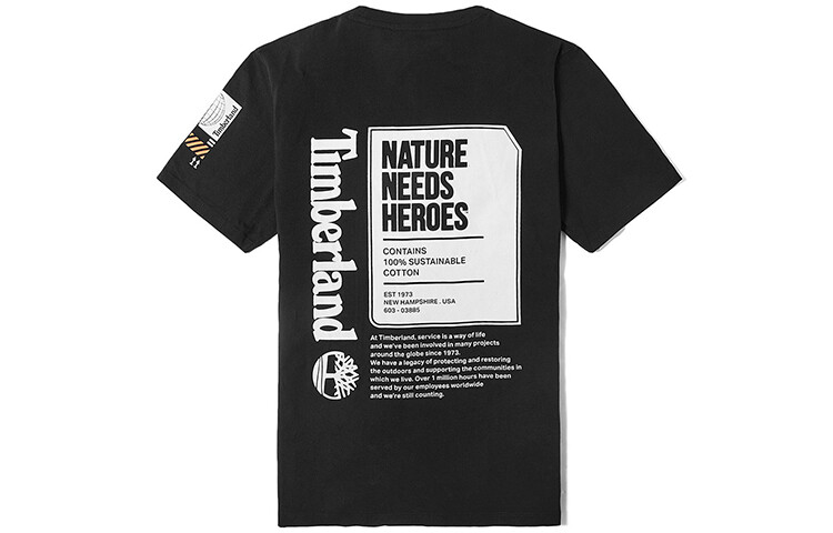 

Мужская футболка Timberland, цвет Black