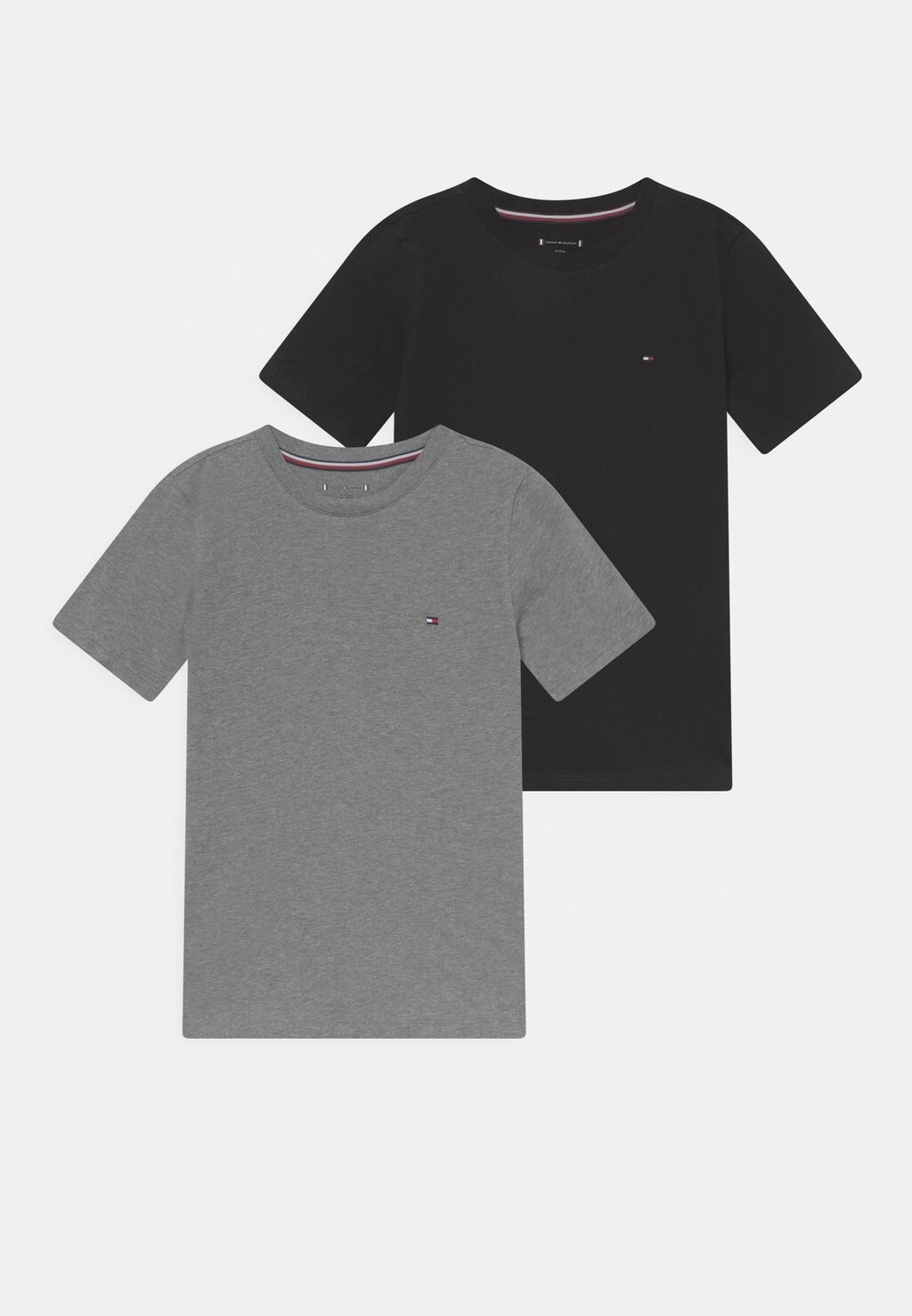 Базовая футболка Tee 2 Pack Tommy Hilfiger, серый — фото 4