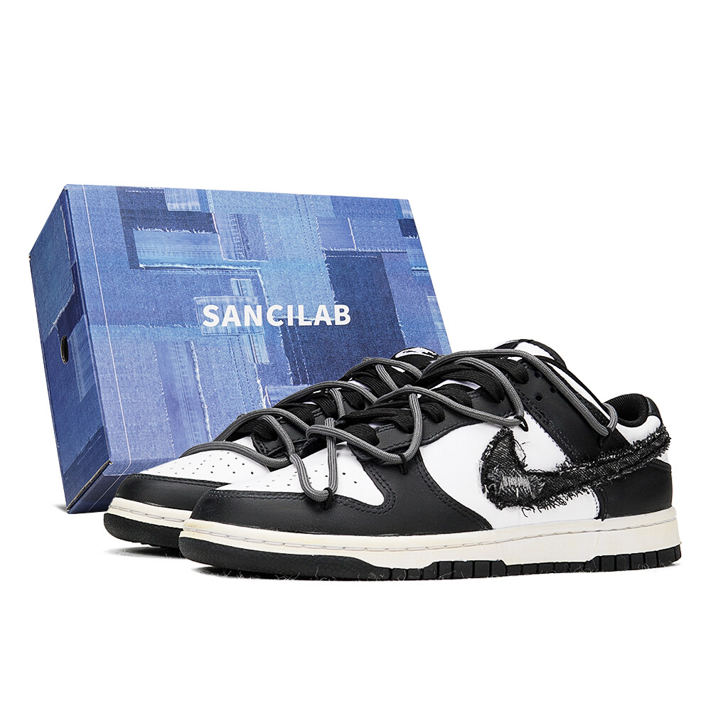 

Кроссовки Nike Dunk Skateboard Shoes Men Low-Top Black White