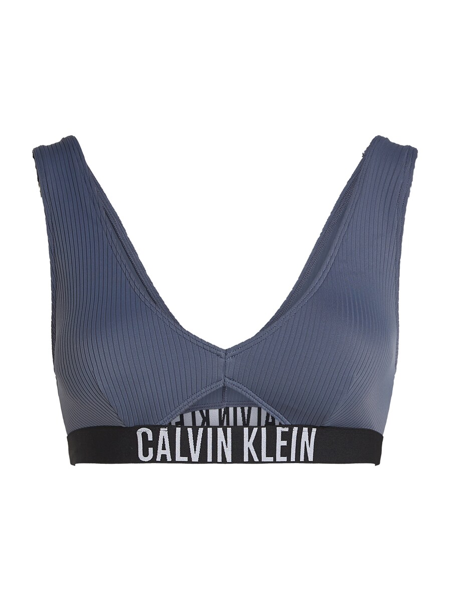 

Топ бикини-бралетт Calvin Klein Swimwear, темно-синий