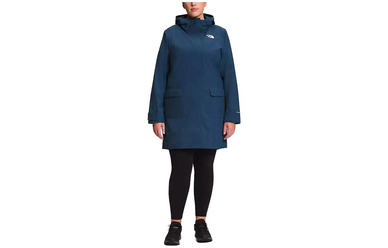 

Пальто женское синее The North Face