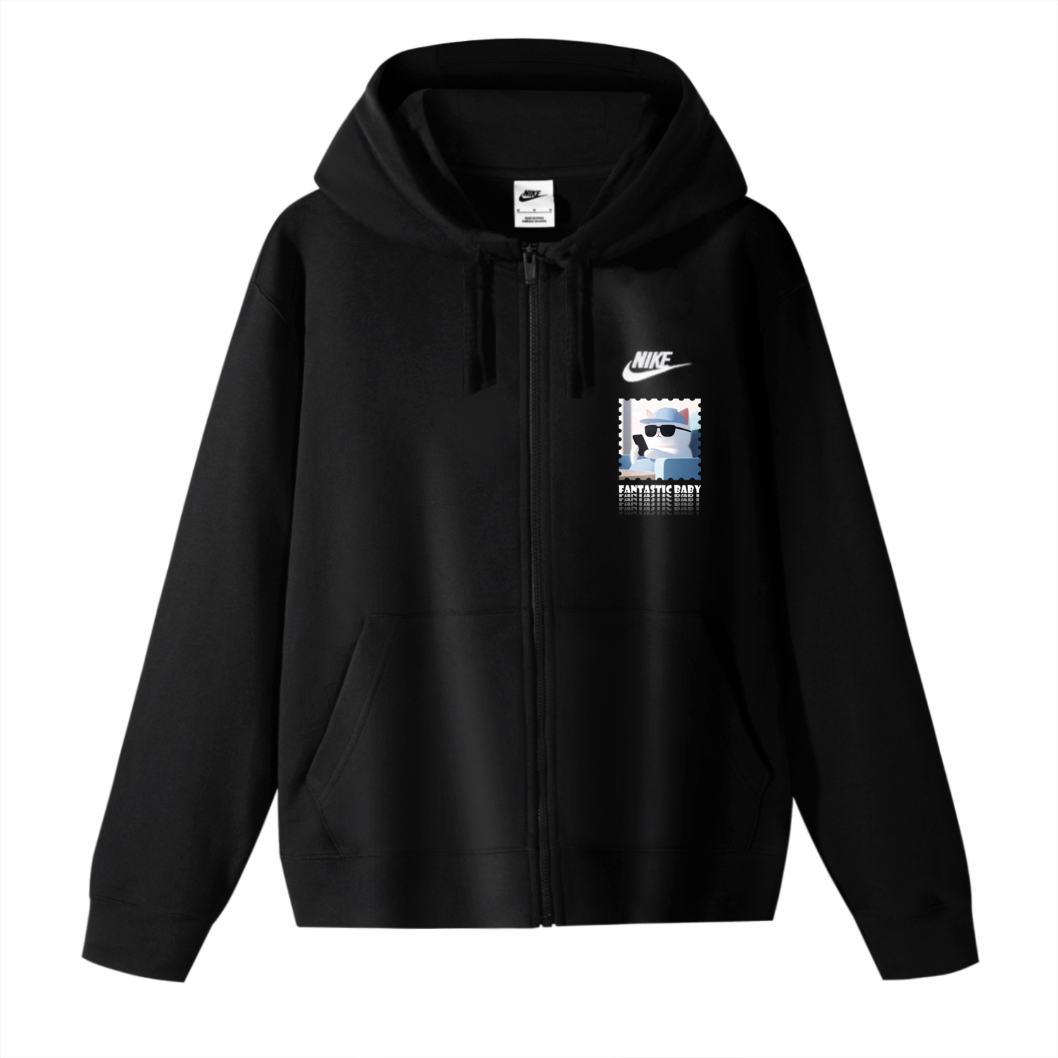 

Nike Куртка унисекс черная, Black