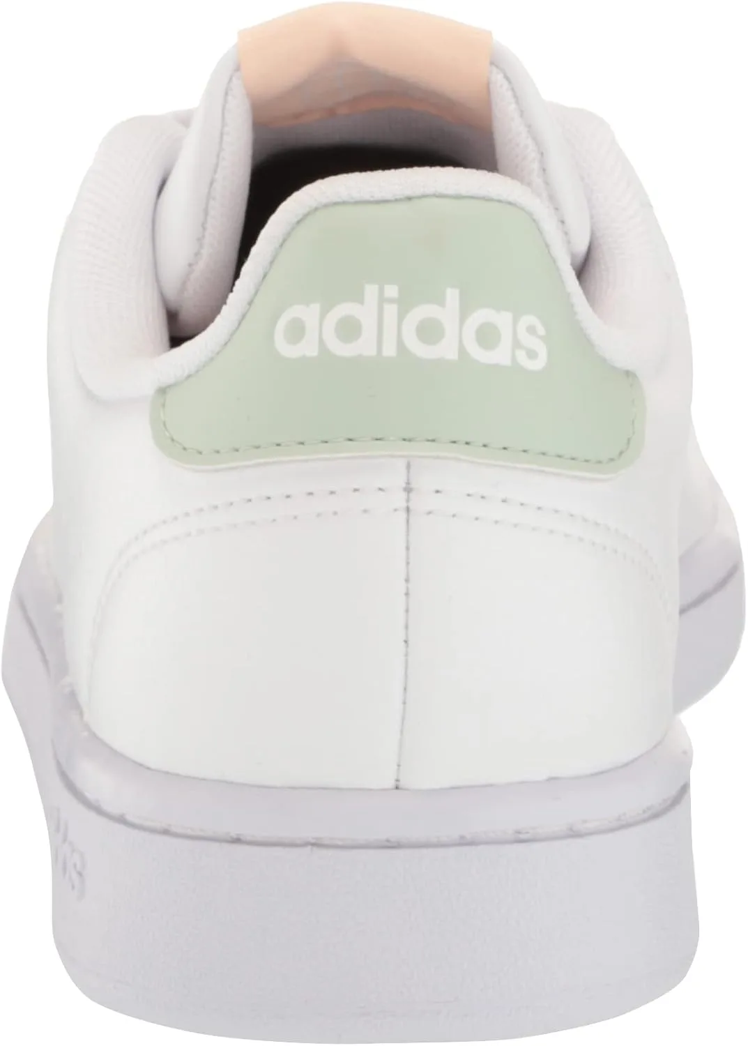 Мужские низкие кроссовки Adidas Advantage (не для футбола), белый/зеленый — фото 3