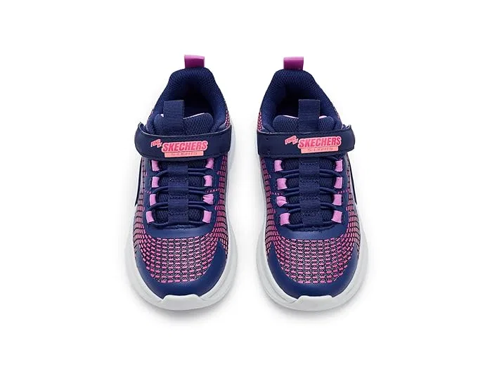 Кроссовки с подсветкой Kinetic-Lights 303728L SKECHERS KIDS, Navy/Multi — фото 3