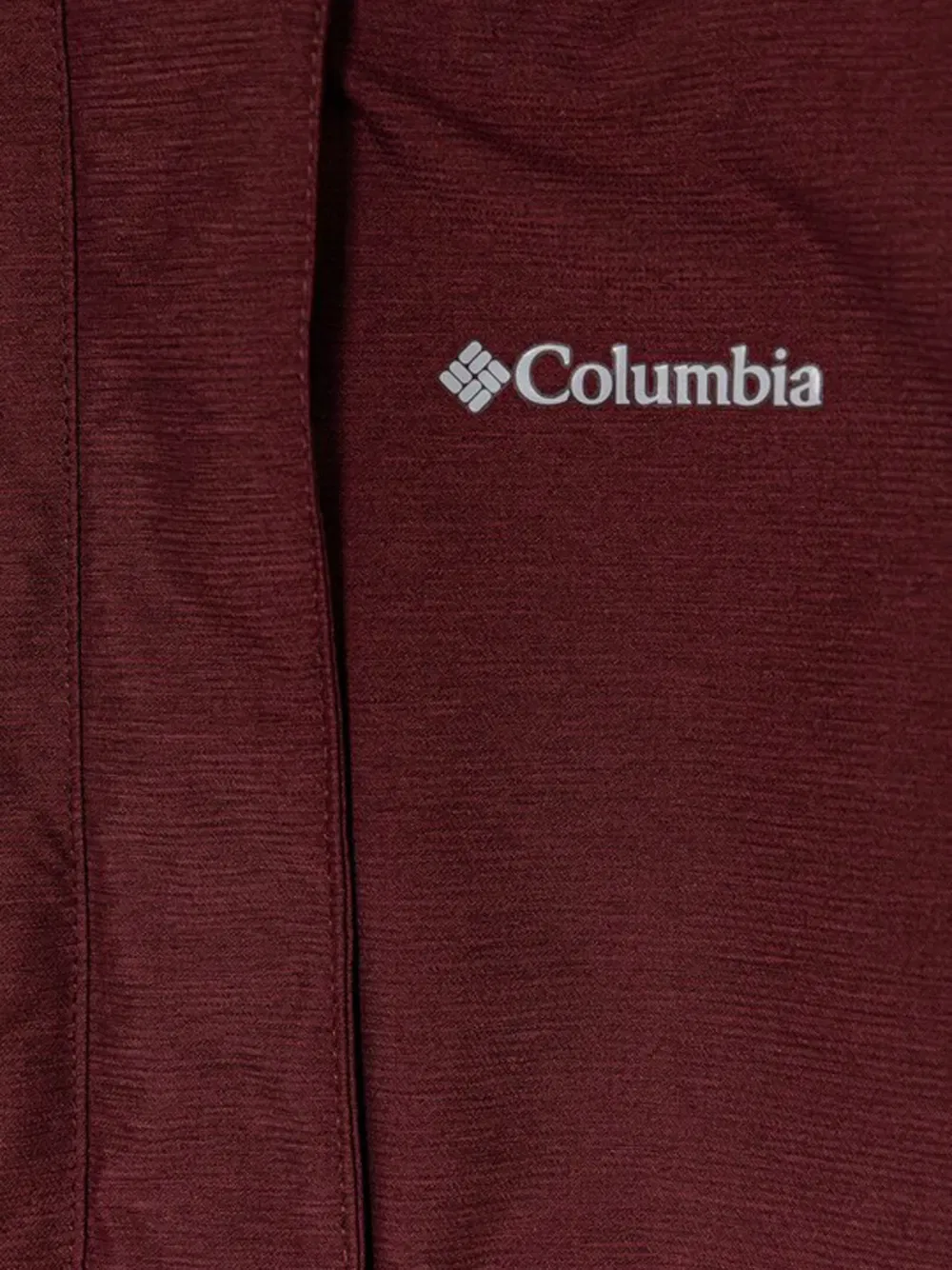 Куртка с капюшоном из искусственного меха Columbia, красный — фото 3