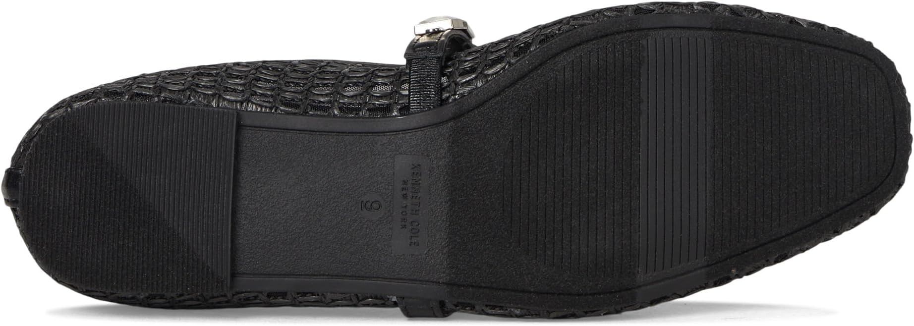 Балетки Kenneth Cole New York Zeta MJ, цвет Black Raffia — фото 3