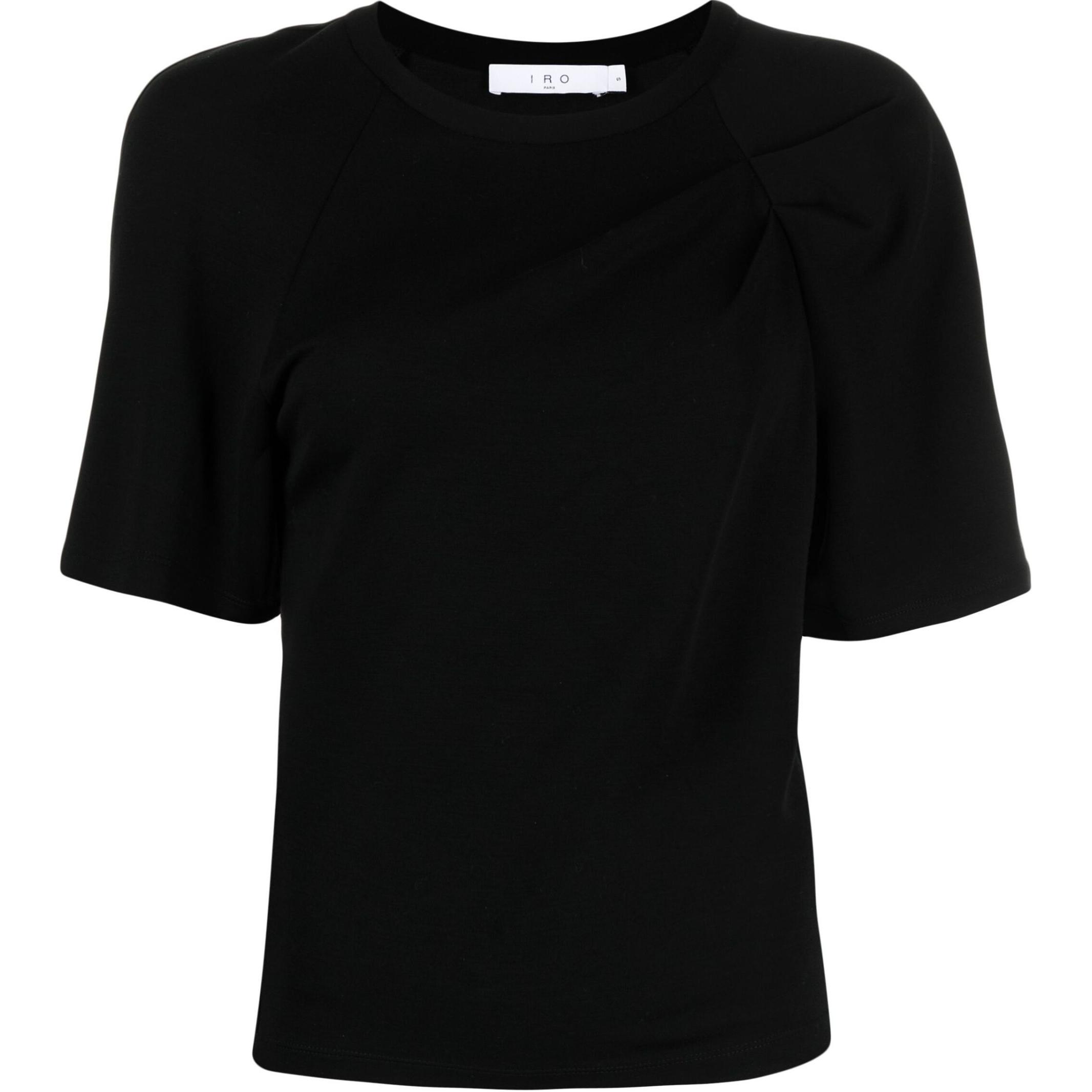 

Футболка Iro с широкими рукавами и сборками IRO NIGHT, черный