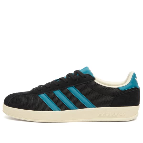 End x Gazelle Indoor Pro Adidas, real teal, core черный & off белый
