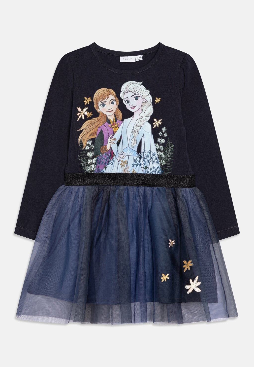 

Платье из джерси NMFOBAJA FROZEN DRESS Name it, цвет india ink