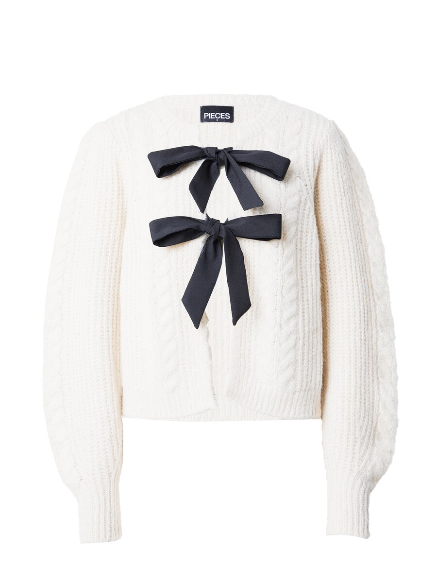 

Вязаный кардиган PIECES Knit Cardigan PCRow, экрю