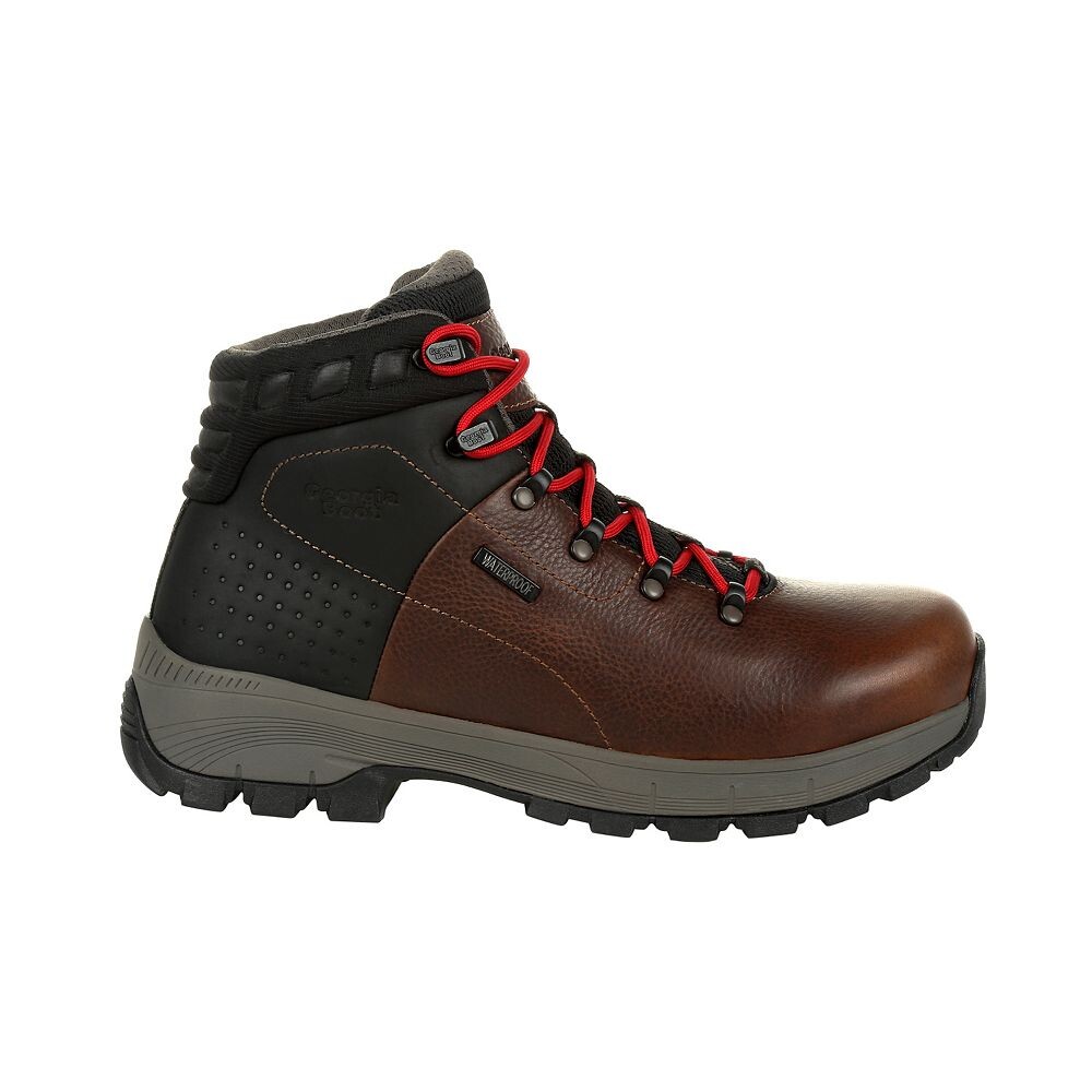 Georgia Boots Eagle Trail Мужские водонепроницаемые походные ботинки из сплава с носком, коричневый — фото 3