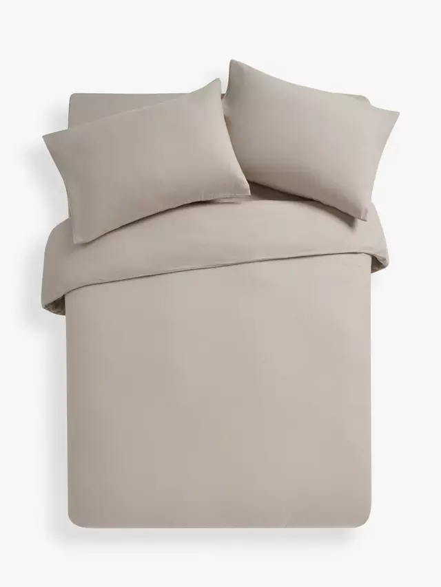 

Постельное белье John Lewis Warm & Cosy Brushed Cotton, цвет latte