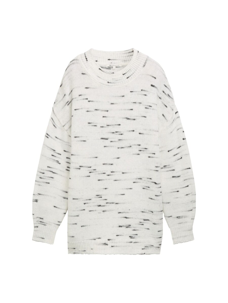 

Тонкий вязаный свитер TOM TAILOR DENIM Sweater, цвет off white/mottled white