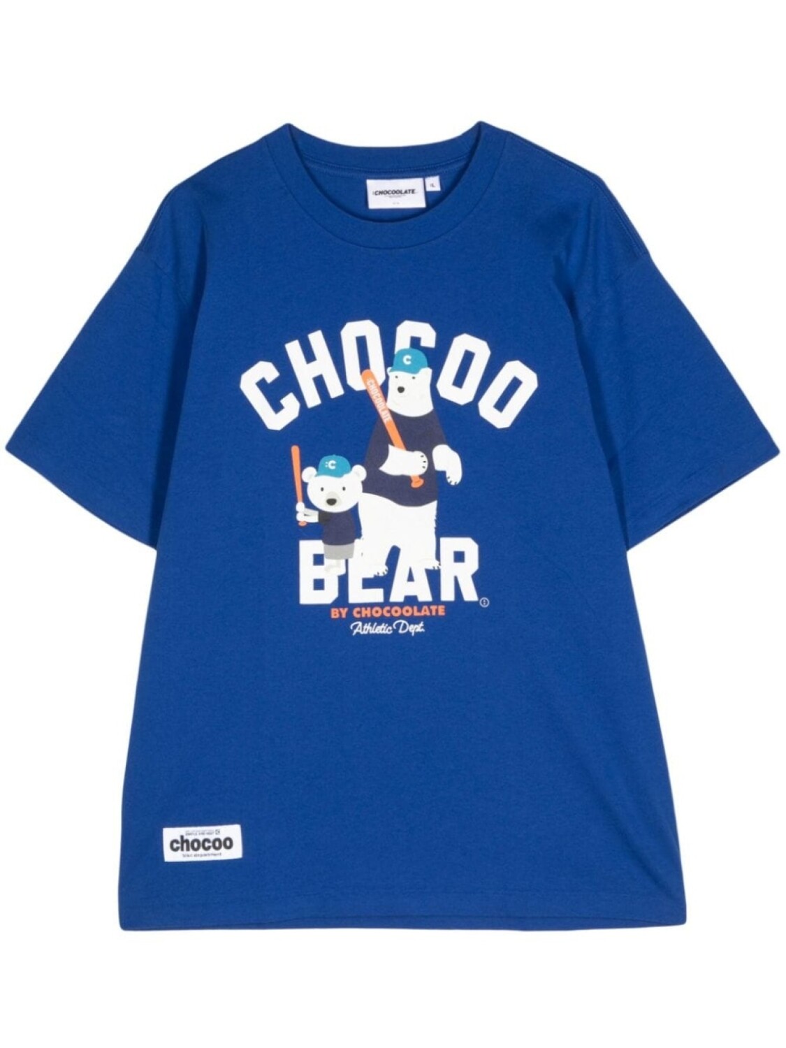

CHOCOOLATE футболка Baseball Bears с графичным принтом, синий