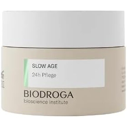 

BIODROGA Институт биологических наук Slow Age 24h Care 50 мл Антивозрастное увлажнение Уменьшает морщины Придает энергию благодаря комплексу Black Forest для жизненно важной кожи Идеально подходит для уставшей кожи