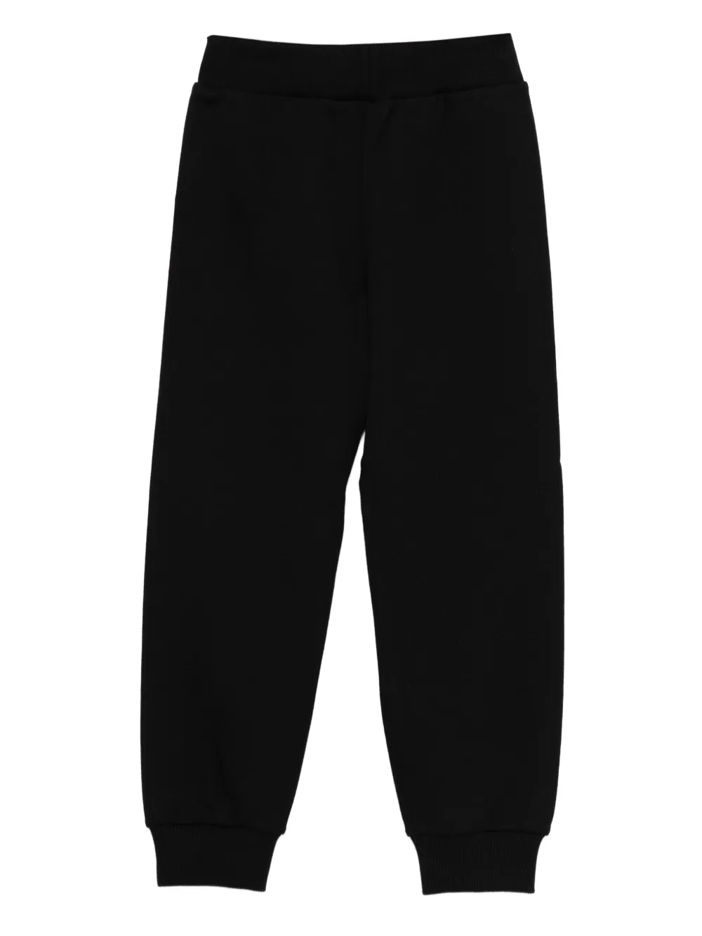 Спортивные брюки с вышитым логотипом Balmain Kids, черный — фото 2
