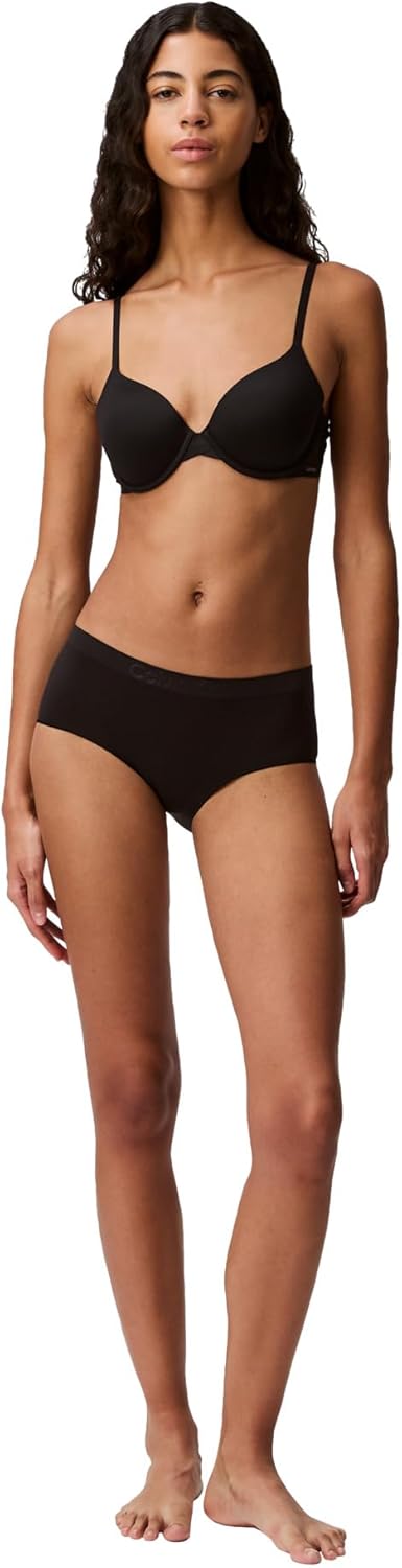 Бюстгальтер Calvin Klein Women's Perfectly Fit Memory Touch, черный — фото 4