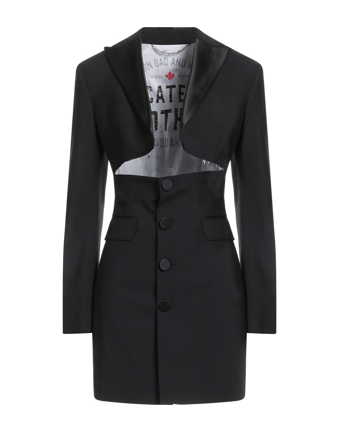 

Платье Dsquared2, черный