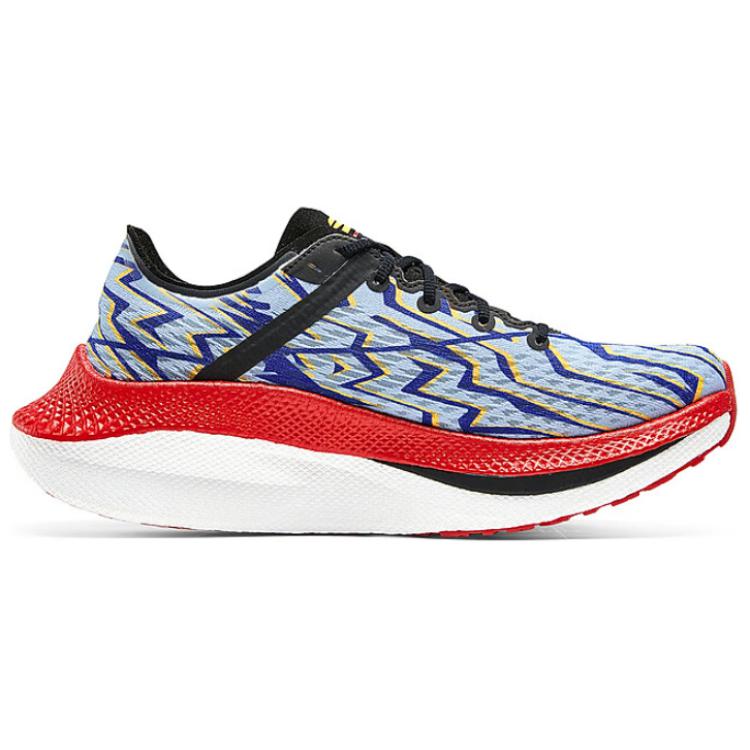 Skechers GO RUN Прочные дышащие низкие повседневные беговые кроссовки мужские сине-красные, цвет Blue Red — фото 2