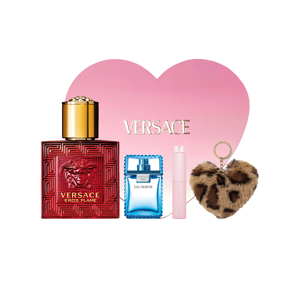 

Airos Love мужской парфюм в подарочной коробке в форме сердца наборы одежды 30 мл/50 мл+5 мл VERSACE