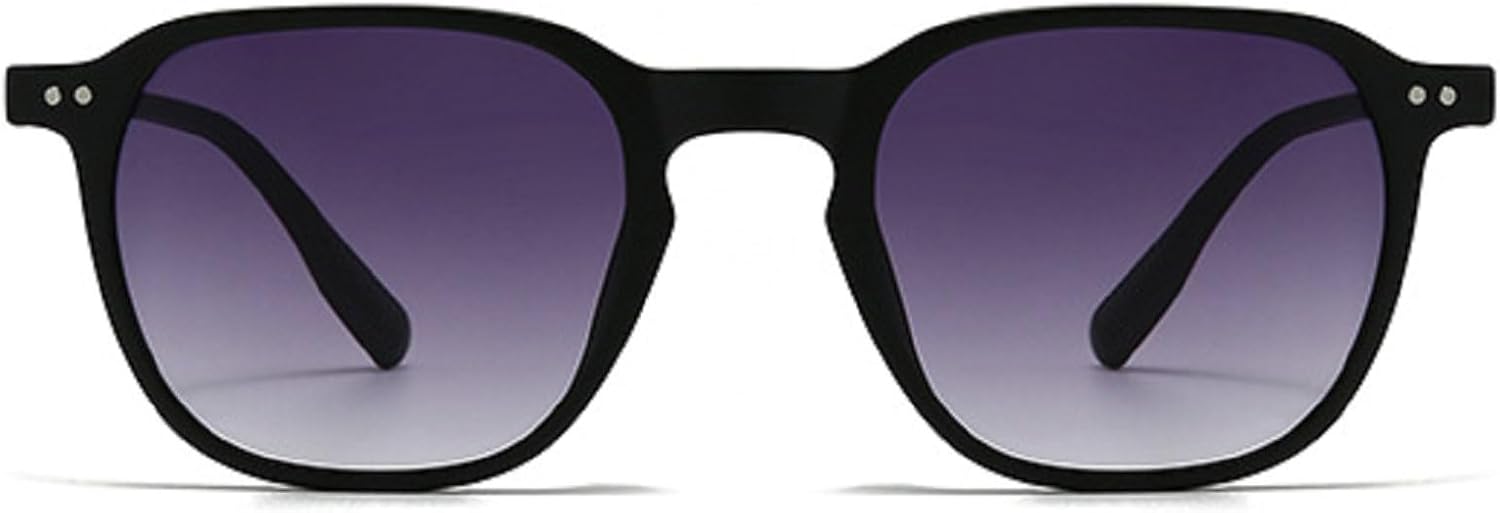 

Солнцезащитные очки в стиле ретро квадратной формы для женщин и мужчин, модные солнцезащитные очки с заклепками, женские сине-зеленые солнцезащитные очки, легкие солнцезащитные очки mincl, Black Gray