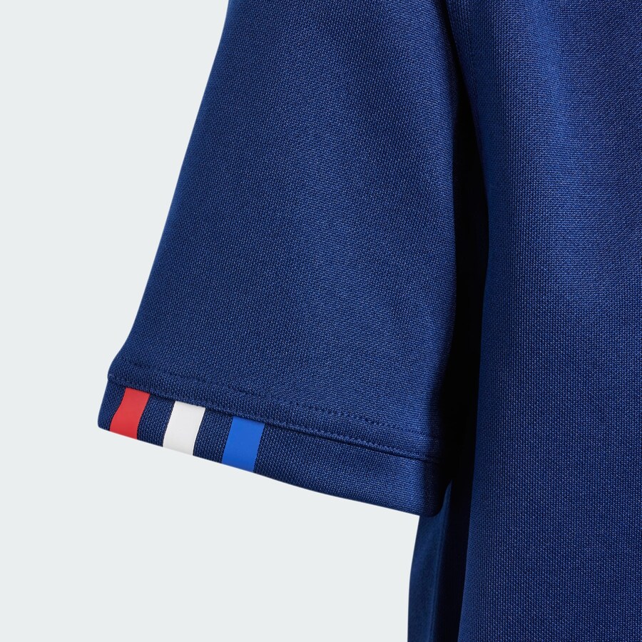 Спортивный топ ADIDAS PERFORMANCE Performance Shirt France Rugby Home, темно-синий — фото 4